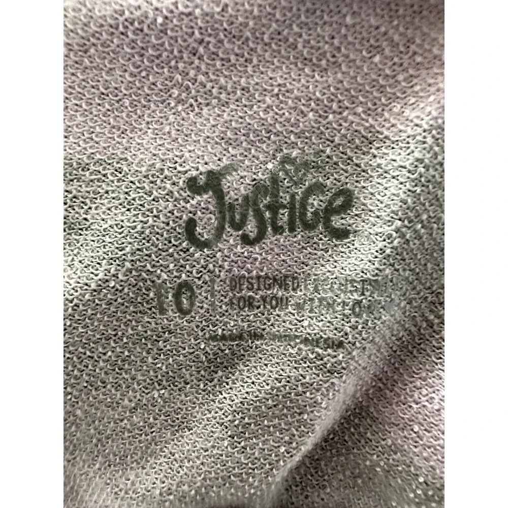 Justice PINK camo long sleeve shirt Size 10